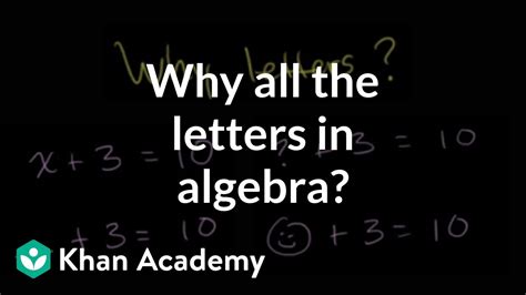 letters  algebra introduction  algebra algebra