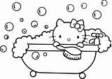 Kitty Hello Coloring Pages Printable Birthday Happy Getcolorings Print sketch template