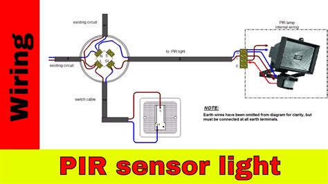 motion sensor light switch wiring diagram