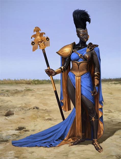 Ancient World Warrior Women Fantasy Art Women Black