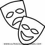 Mascaras Tragedy Mascara Tragedia Dibujos Transprent Masque Teater Máscaras Comedy Monocromo Clipartkey Vhv Hiclipart Seekpng Topeng Vectorified Pngegg Klipartz sketch template