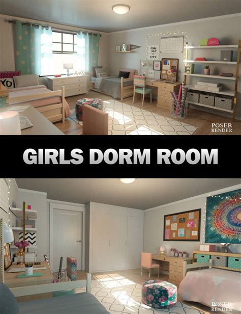 Girls Dorm Room Render State