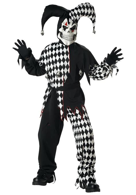 kids scary jester costume scary costumes  halloween