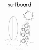 Coloring Surfboard Surfing Pages Dog Print Ll sketch template