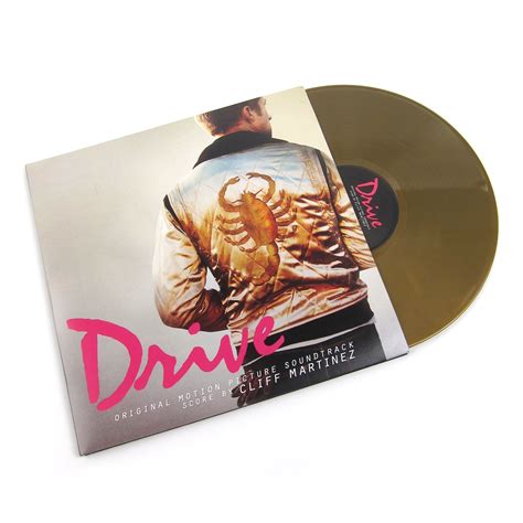 cliff martinez drive soundtrack gold colored vinyl vinyl lp turntablelabcom