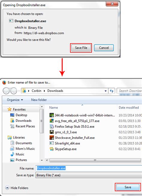 install dropbox  pc  windows techboomers