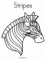 Zebra Coloring Stripes Zig Zag Pages Zebras Face Cartoon Kids Cliparts Head Printable Template Print Clipart Clip Colouring Independence Botswana sketch template