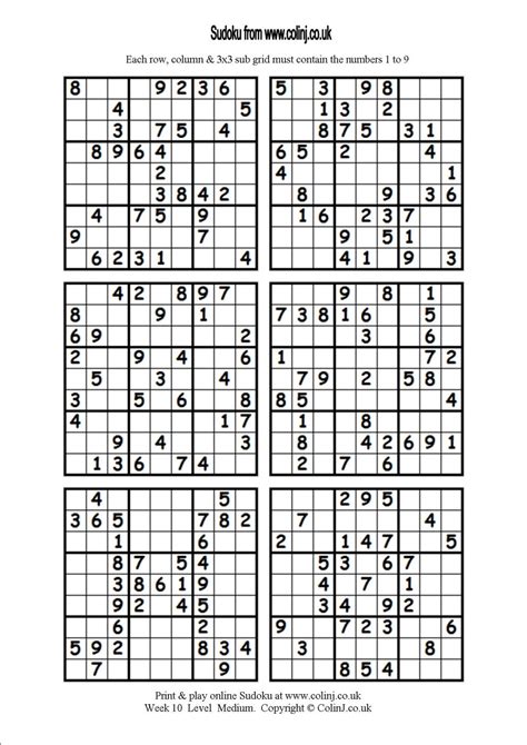 printable sudoku puzzles   page   juicy ruby website