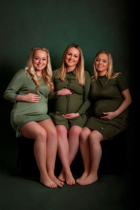 the beautiful pictures of three pregnant sisters that tell a magical