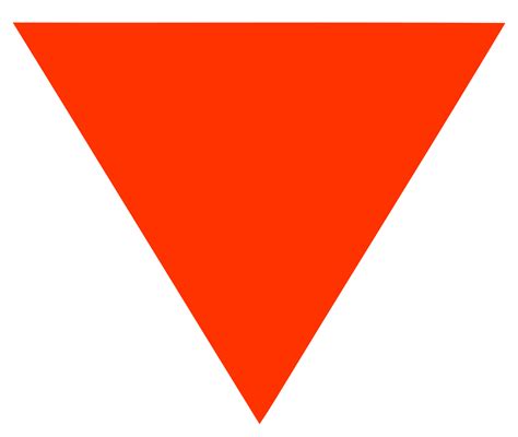 upside  red triangle logo logodix