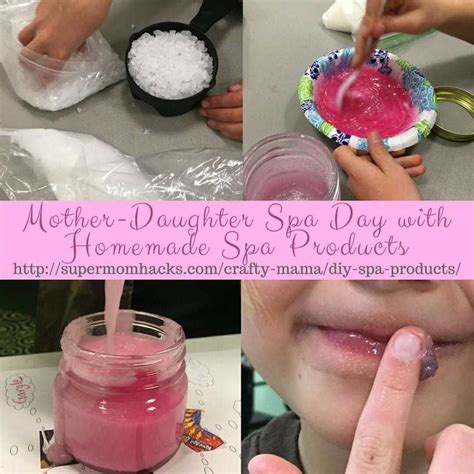 mother daughter spa day  diy spa products   diy spa mother