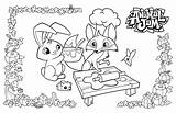 Jam Lynx Feast Jammers Getcolorings Crafter Placemats Printable sketch template