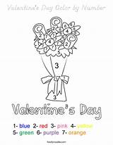Number Color Coloring Valentines Valentine Pages Printable Heart Kids Twistynoodle Noodle Worksheets Colors Christmas Cursive Built California Usa Print Twisty sketch template