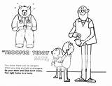 Stranger Strangers Danger Accept sketch template