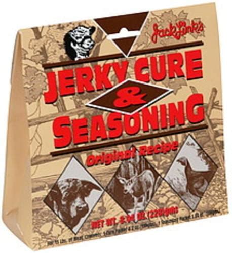 Jack Links Original Recipe Jerky Cure And Seasoning 8 04 Oz Nutrition