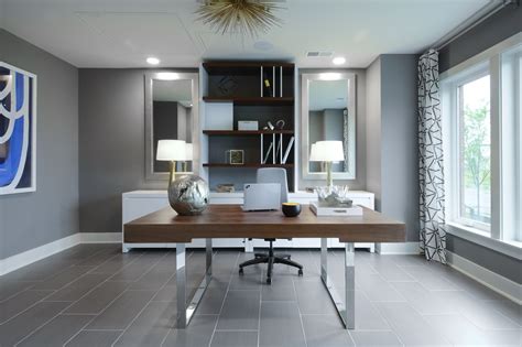 sleek contemporary home office with minimalist design scheme in eya s