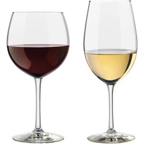 libbey vineyard assorted clear wine glasses set   walmartcom