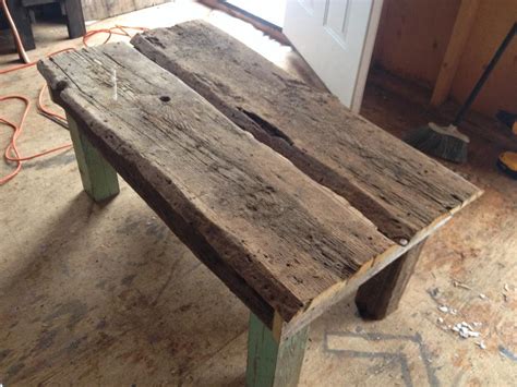 reclaimed barn board coffee table charlottetown pei