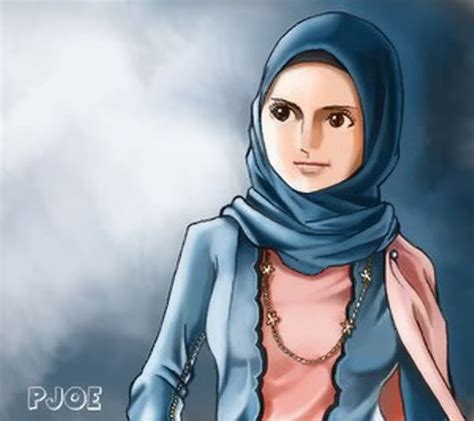 hijab muslimah anime drawing hijaber cartoons pinterest foto bugil bokep 2017