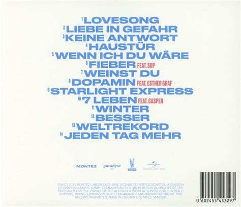 montez liebe  gefahr cd jpc