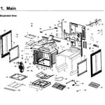 samsung nxkwgaa  gas range parts sears partsdirect