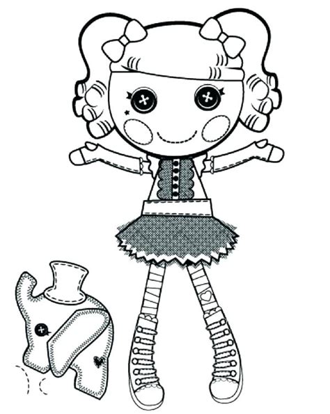 lalaloopsy coloring pages  print  getcoloringscom