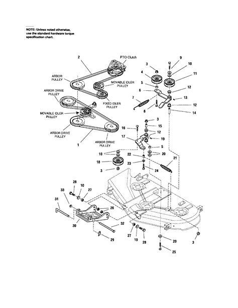 diagram wiring diagram  craftsman lawn tractor mower clutch mydiagramonline