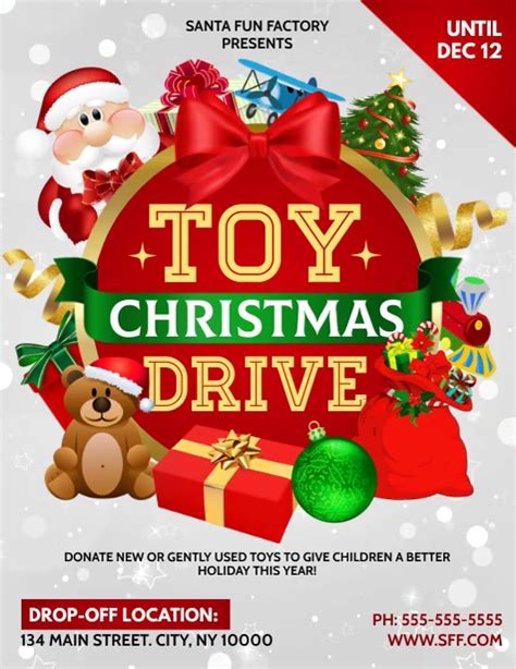 copy  toy drive postermywall