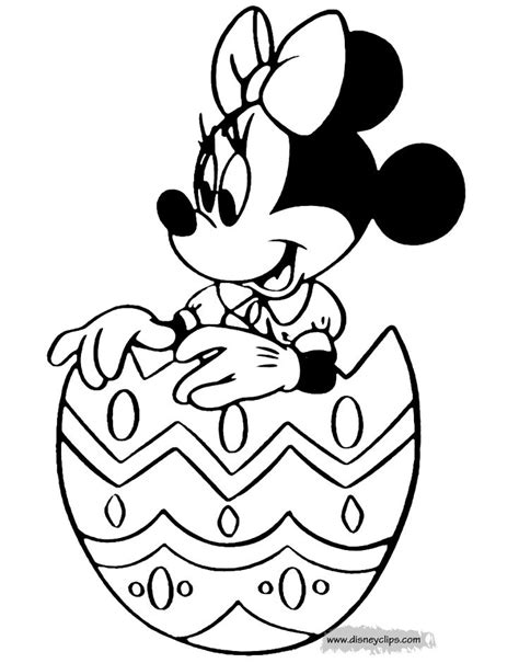 minnie easter coloringgif  pixels malvorlage hase ostern