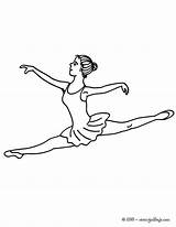 Ballet Danseuse Bailarina Jete Bailarinas Colorier Hellokids Clase Jeté Danza Fazendo Uma Coloriages Magnifique Yodibujo sketch template