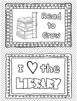 library coloring pages  kindergarten terbaru   buku