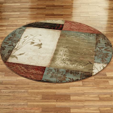 impression leaf  area rugs