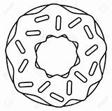 Donut Donuts Kawaii Printable Ausmalbilder Drawing Food Schattige Kids Entitlementtrap Inspired Dunkin Clipartmag Donas Makkelijk Colouring Eenhoorn Omnilabo Terborg600 Linie sketch template