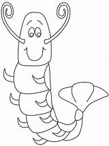 Udang Mewarnai Kartun Crevette Versi Seafood Ozean Colorier Diwarnai Coloringpagebook Deh Sketsa Putih Hitam Ausmalbilder Ws Ukuran Warnai Paud Coloriages sketch template