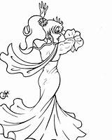 Flamenco Makoto sketch template
