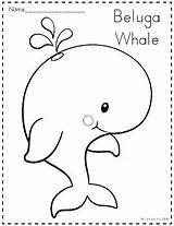 Arctic Coloring Pages Animals Subject Kids sketch template