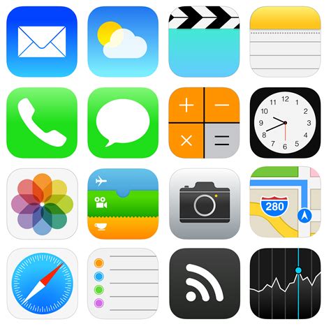 iphone app icon template illustrator  vectorifiedcom collection