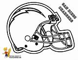 Coloring Football Helmet Pages Comments sketch template