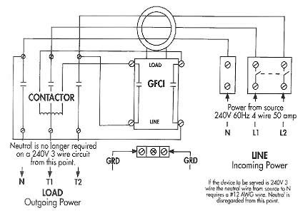 wiring factswiring diagramsgfci receptacles   wiring diagram