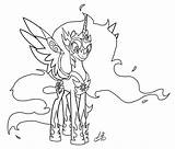 Daybreaker Coloring Light262 Nightmare Deviantart Celestia Drawings sketch template