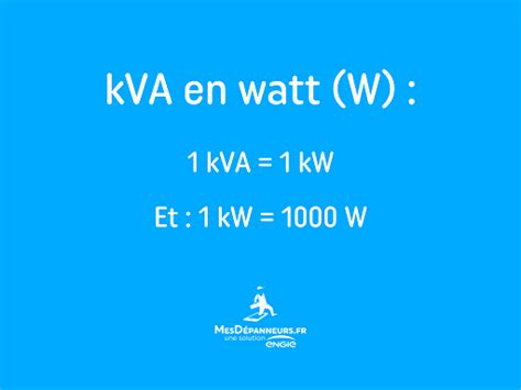 Kva Kw Quelle Différence And Comment Convertir Watt Et Ampère