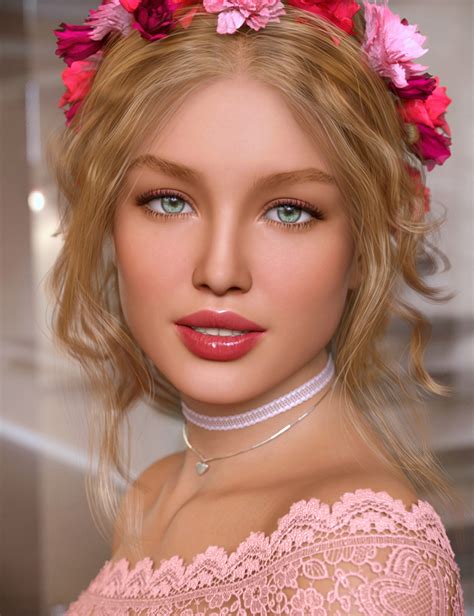 adeline for genesis 8 female daz 3d