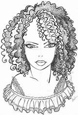 Afro Getdrawings Riscos Melissa Americans sketch template