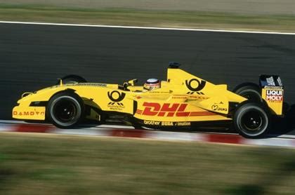 struggling formula  team gave dhl  famous yellow  red colours sport