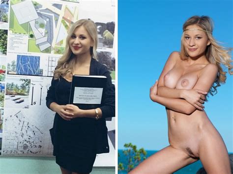 ukrainian beauty darina litvinova a former architect turned nudie
