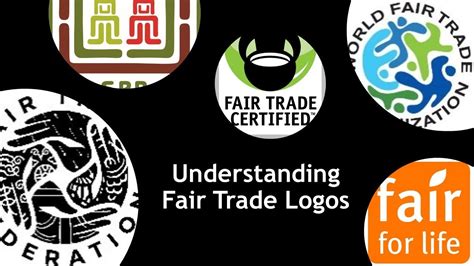 understanding fair trade logos youtube