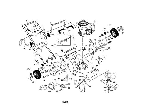 Craftsman 917378501 Gas Walk Behind Mower Parts Sears Partsdirect