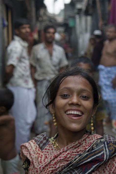 joyful girl in a slum of dhaka bangladeshi people bangladesh travel story and pictures