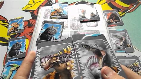 dinosaur king anime cards  production method  photo paper youtube