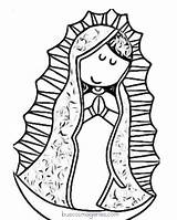 Guadalupe Virgen Recortar Extraordinarios Milagros Devoción México Grandísima Obtenidos Rezan sketch template